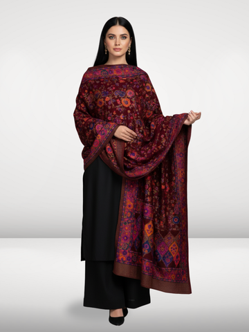 Kani Chiffon Shawl