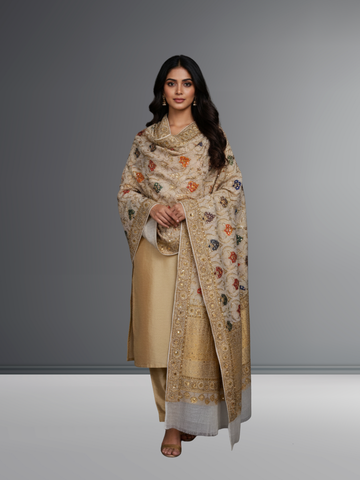 Banarsi Mukesh Shawl