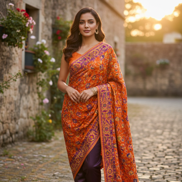 Kani Chiffon Shawl