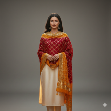 Banarsi Mukesh Shawl
