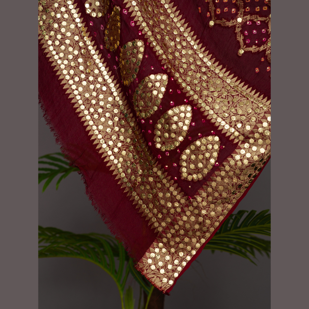 Banarsi Mukesh Shawl