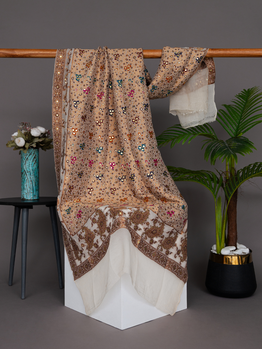 Banarsi Mukesh Shawl