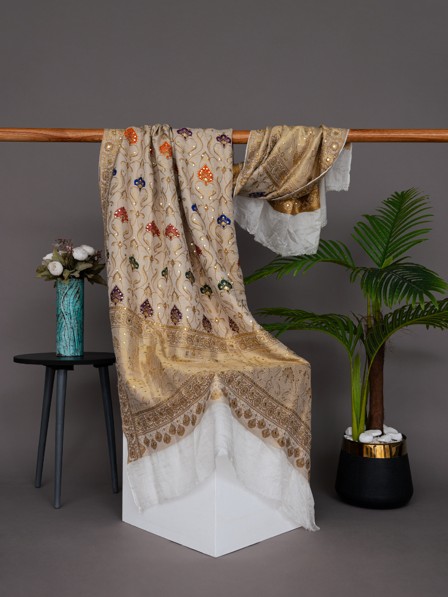 Banarsi Mukesh Shawl