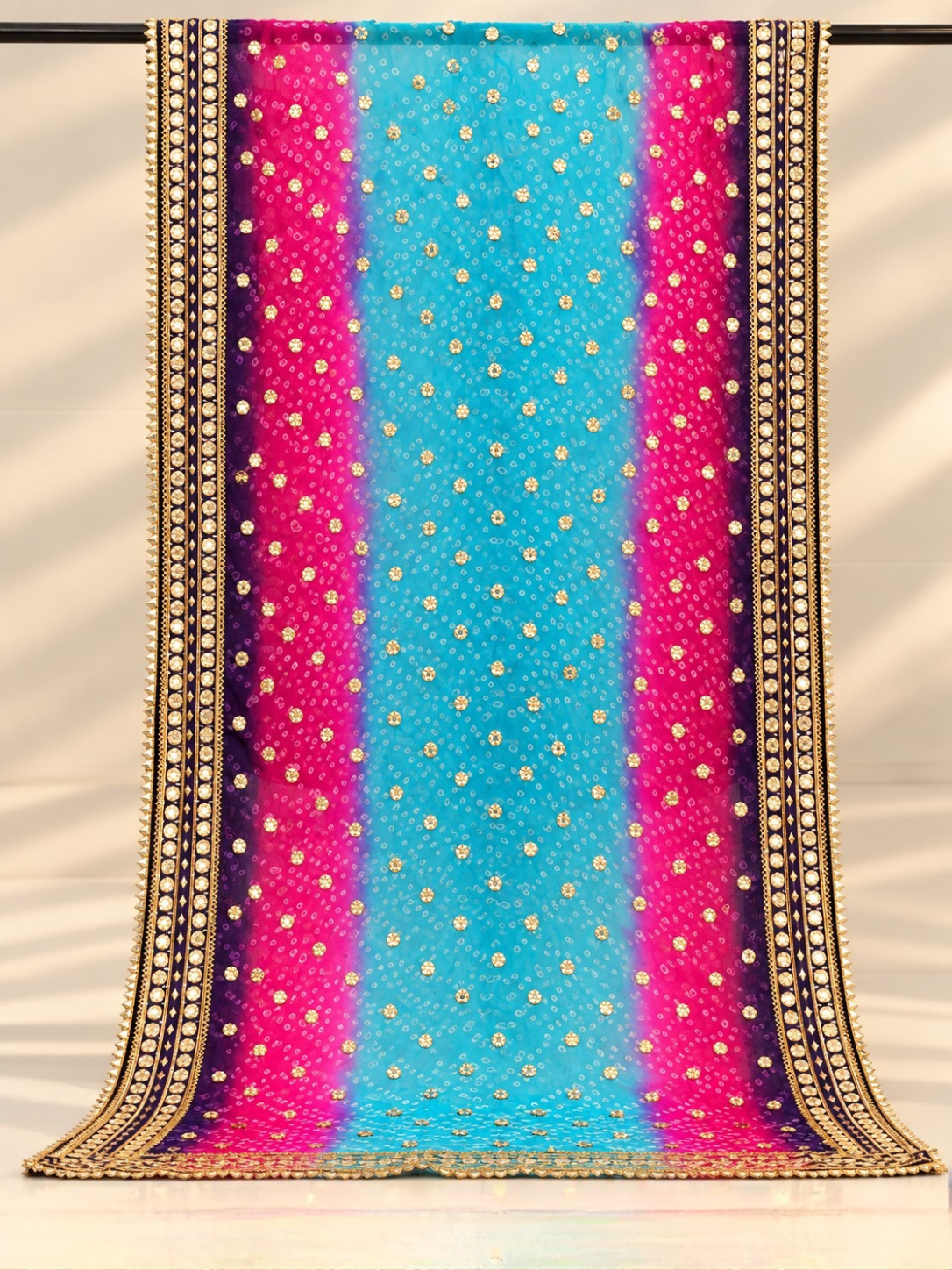 Rang-e-Noor Gota Shawl