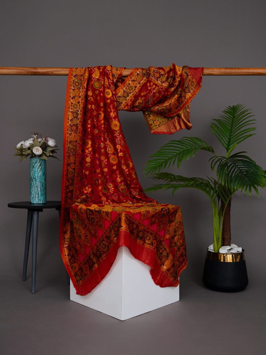 Kani Chiffon Shawl