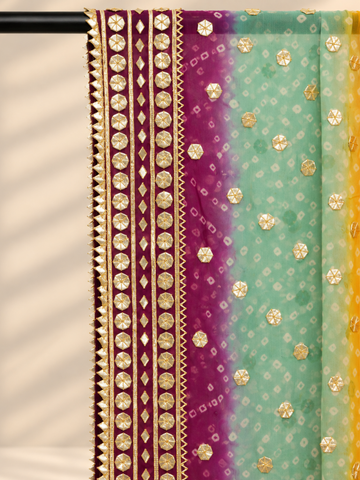 Rang-e-Bahar Gota Shawl