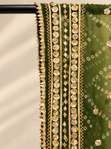 Zar-e-Banafsha Gota Shawl