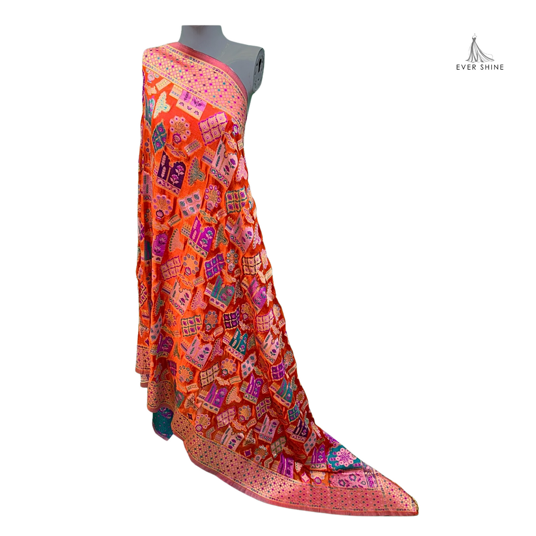 Kani Chiffon Shawl