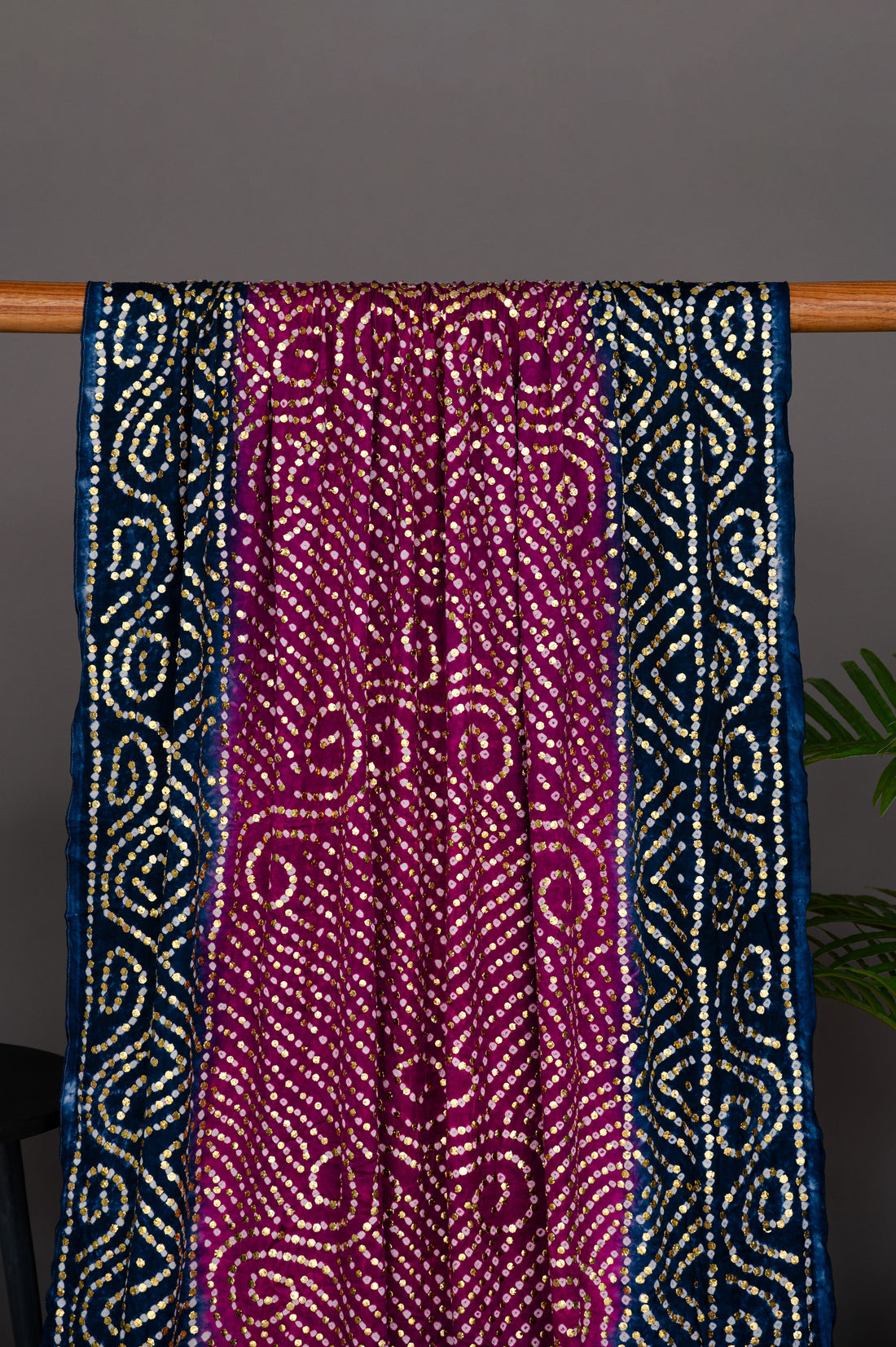 Pure Khaji Silk Mukesh Shawl