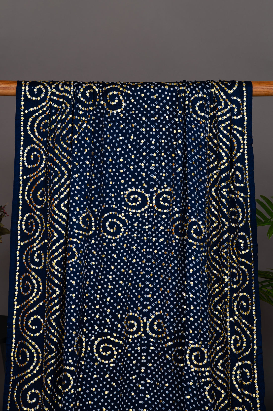 Pure Khaji Silk Mukesh Shawl