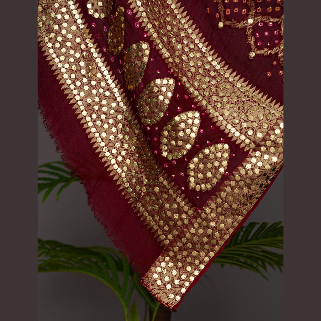 Banarsi Mukesh Shawl