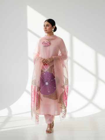 Organza Handwork Shawls