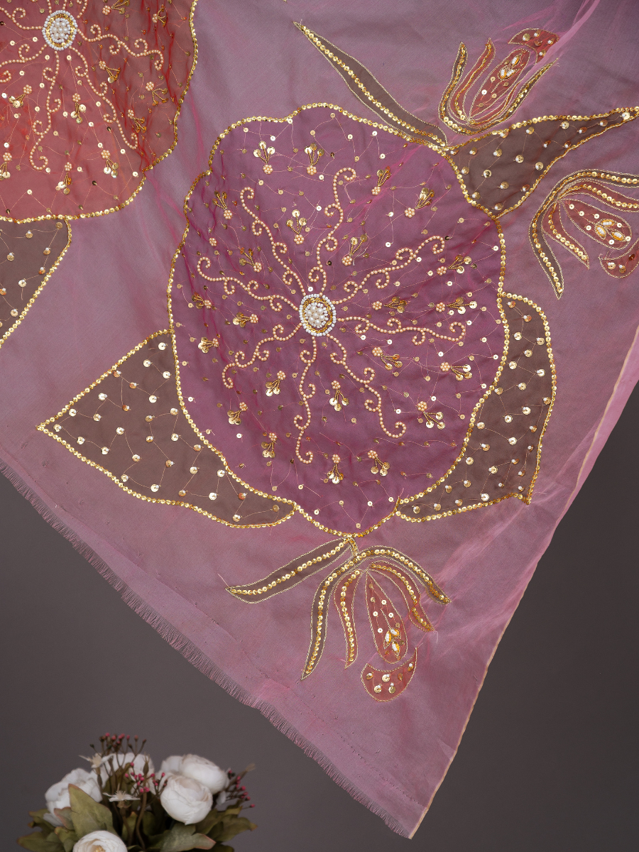 Organza Handwork Shawls