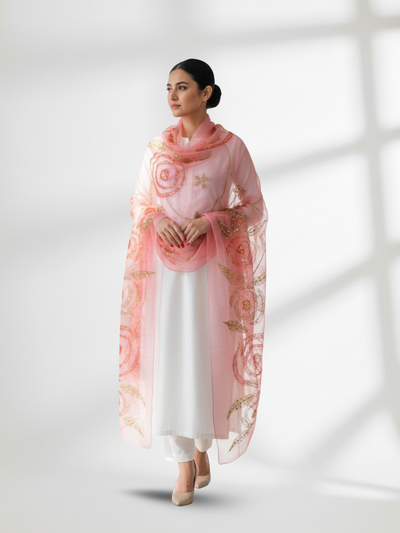 Organza Handwork Shawls