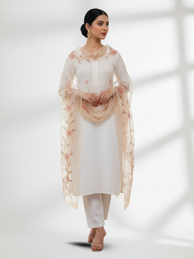 Organza Handwork Shawls