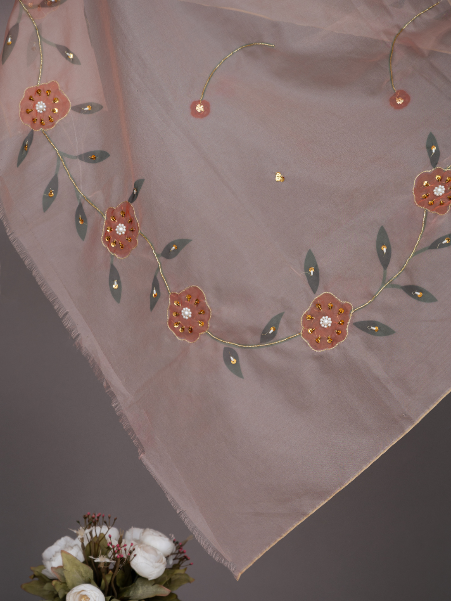Organza Handwork Shawls