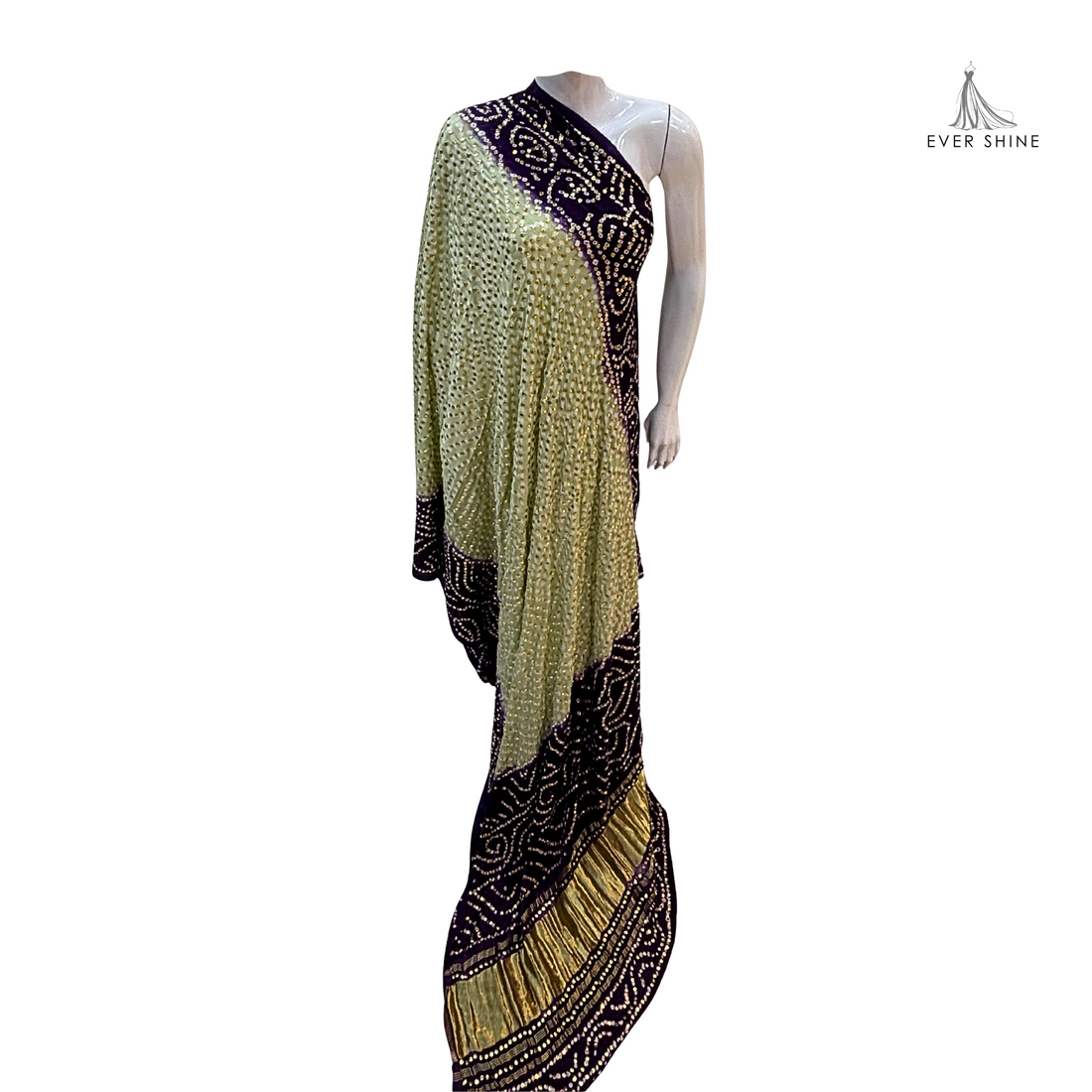 Pure Khaji Silk Mukesh Shawl