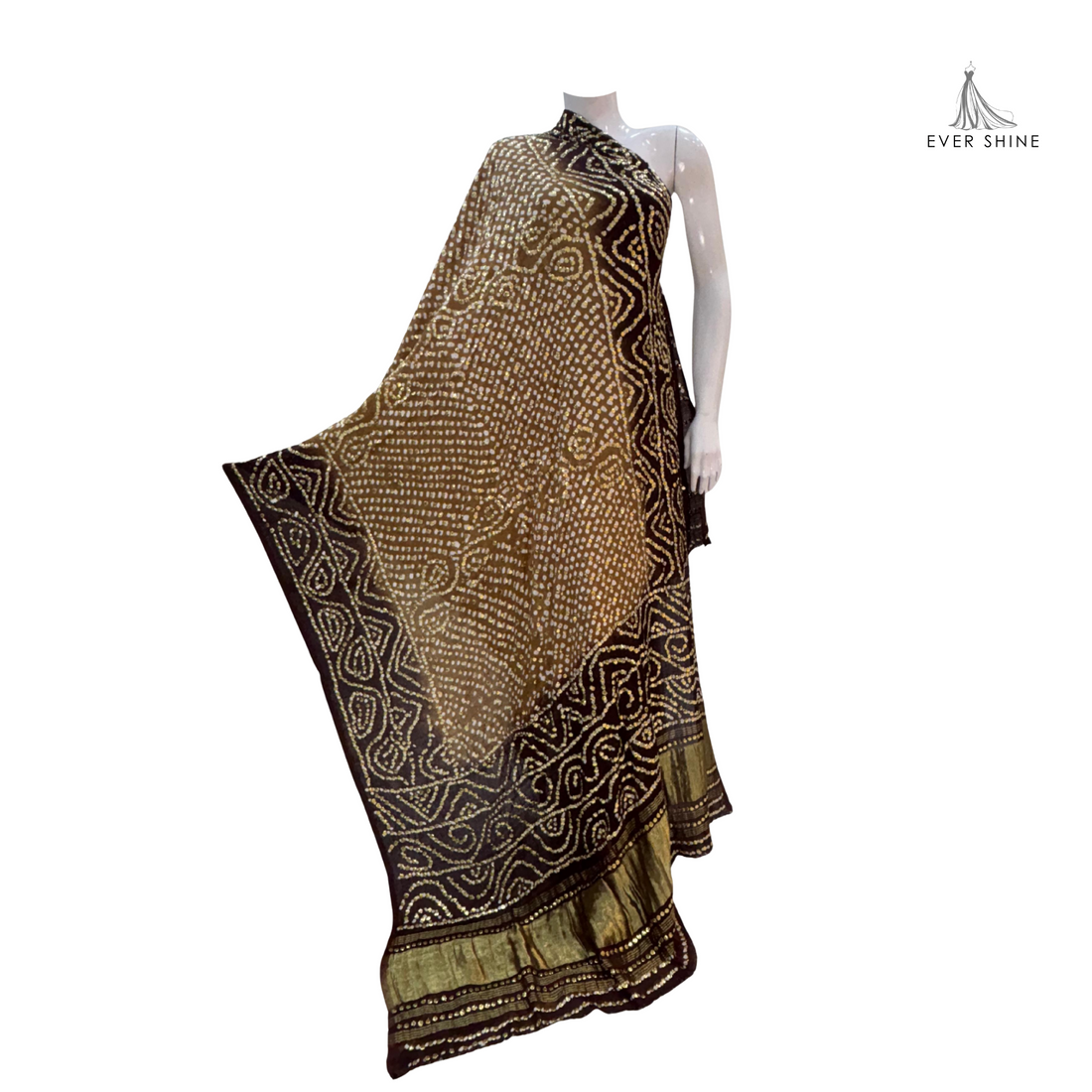Pure Khaji Silk Mukesh Shawl