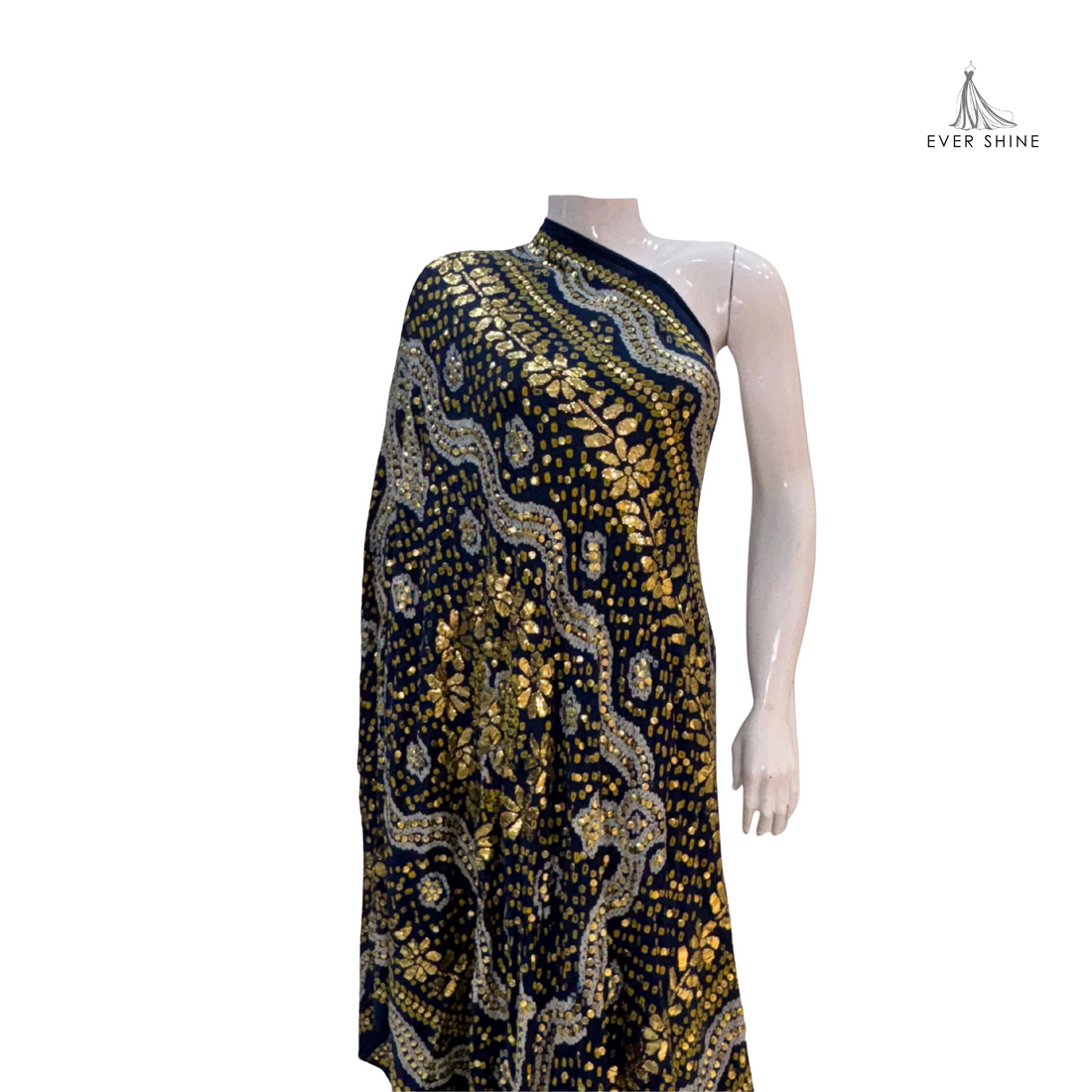 Pure Khaji Silk Mukesh Shawl