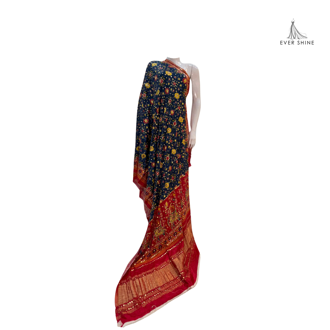 Pure Khaji Silk Mukesh Shawl